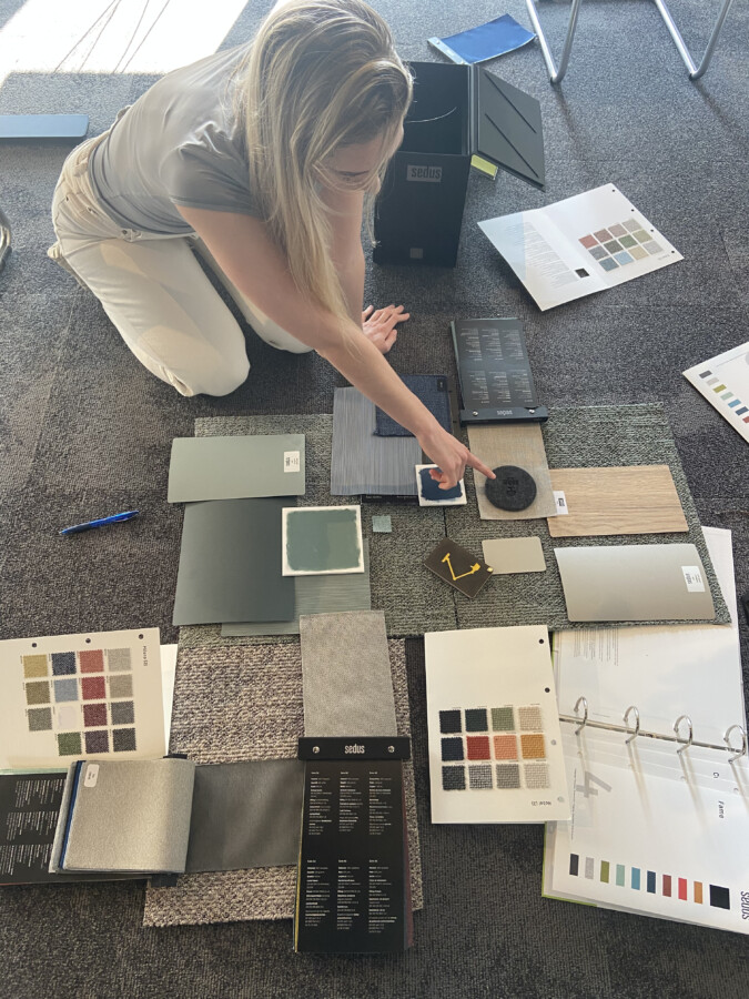 Materialen en kleuren Cleo