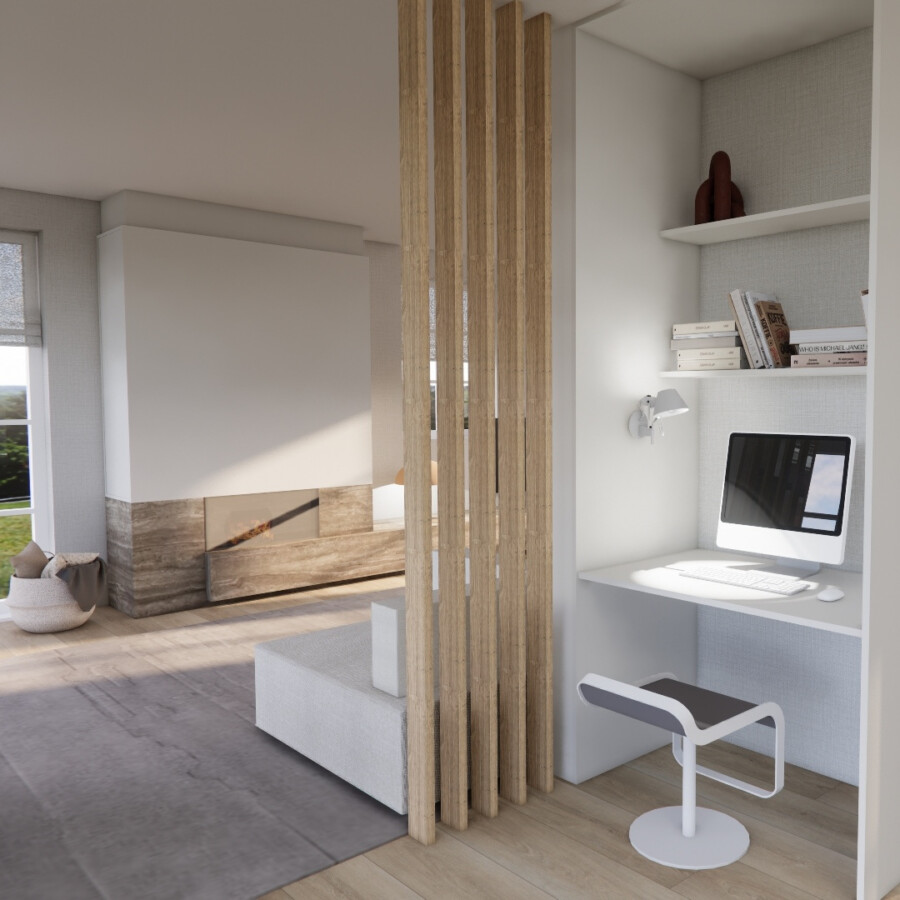 Render Vleuten Werkplek