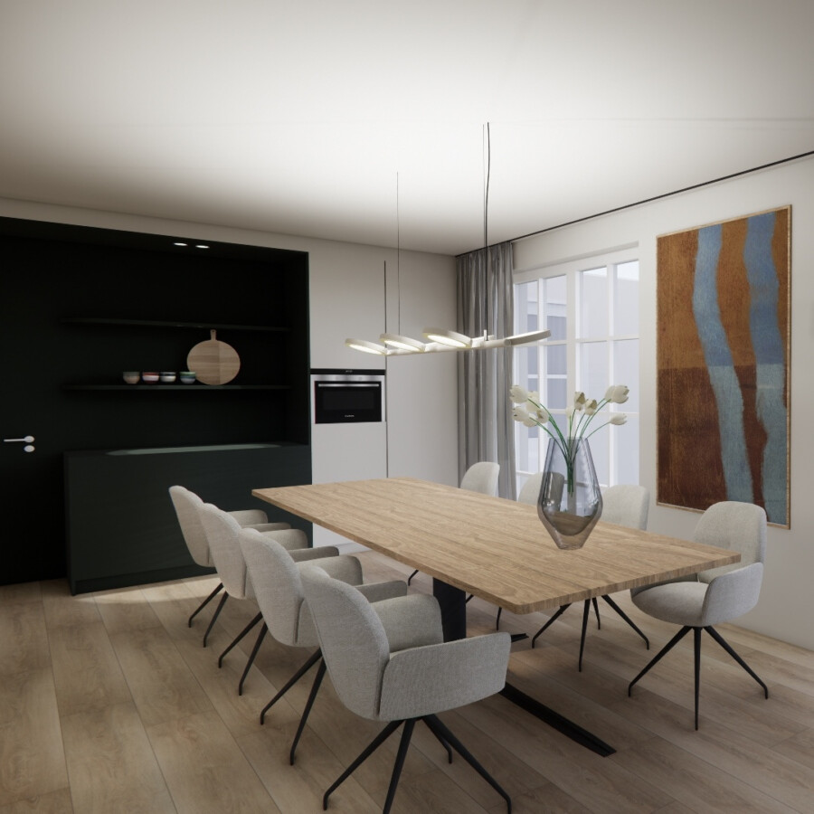 Render Vleuten eethoek