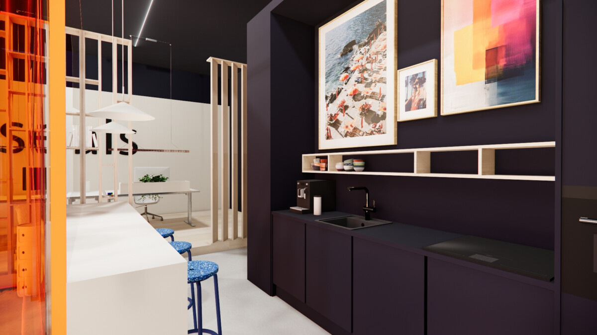 Render Qseals keukentje nieuw